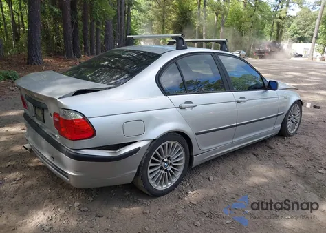 2002 BMW 325I из США, поврежденный, VIN WBAEV33402KL67282